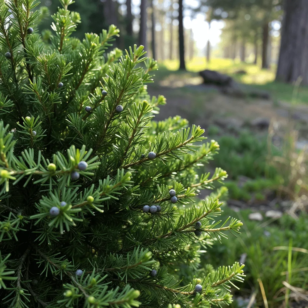Bayas de enebro (Juniperus communis): variedades, plantación, cuidado y usos esenciales